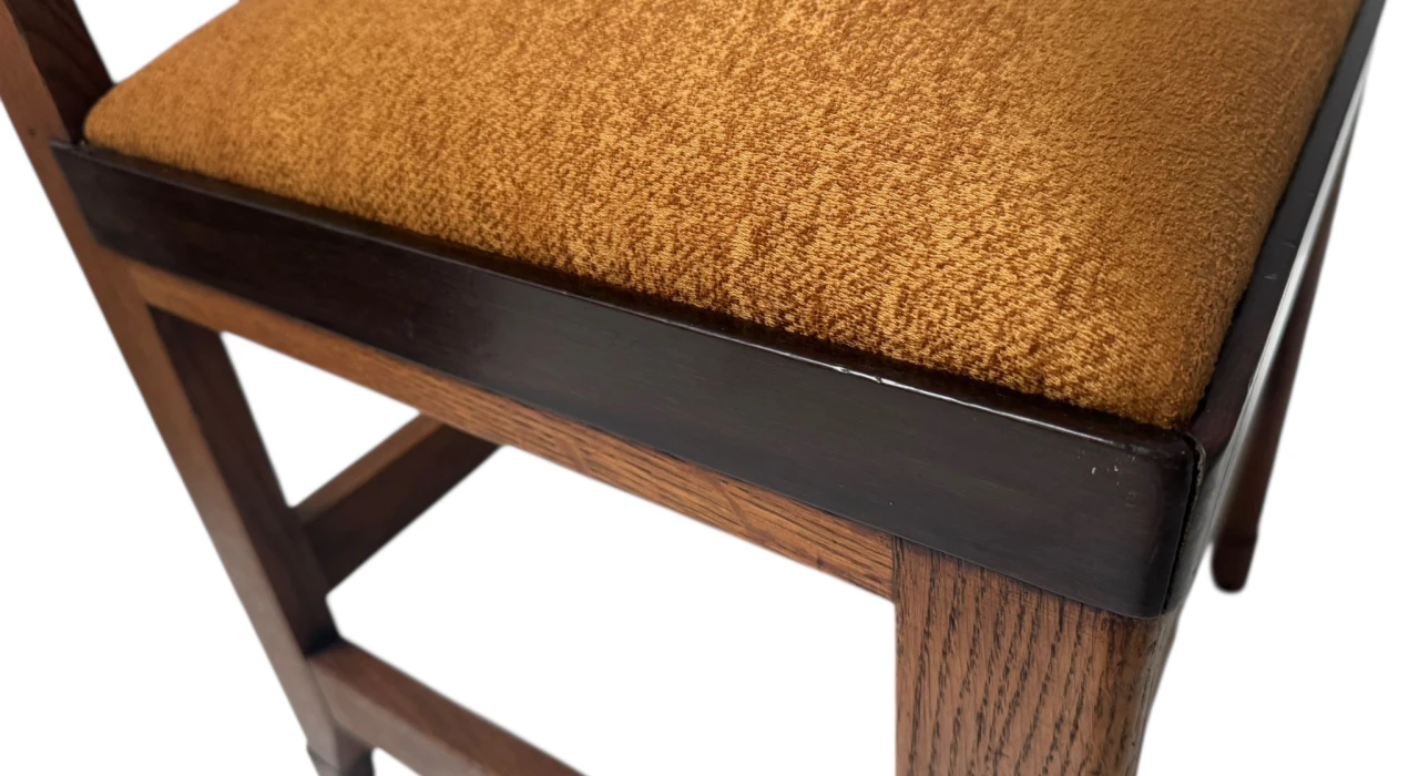 Four Art Deco Modernist Dining Room Chairs by Hendrik Wouda for Pander, 1924